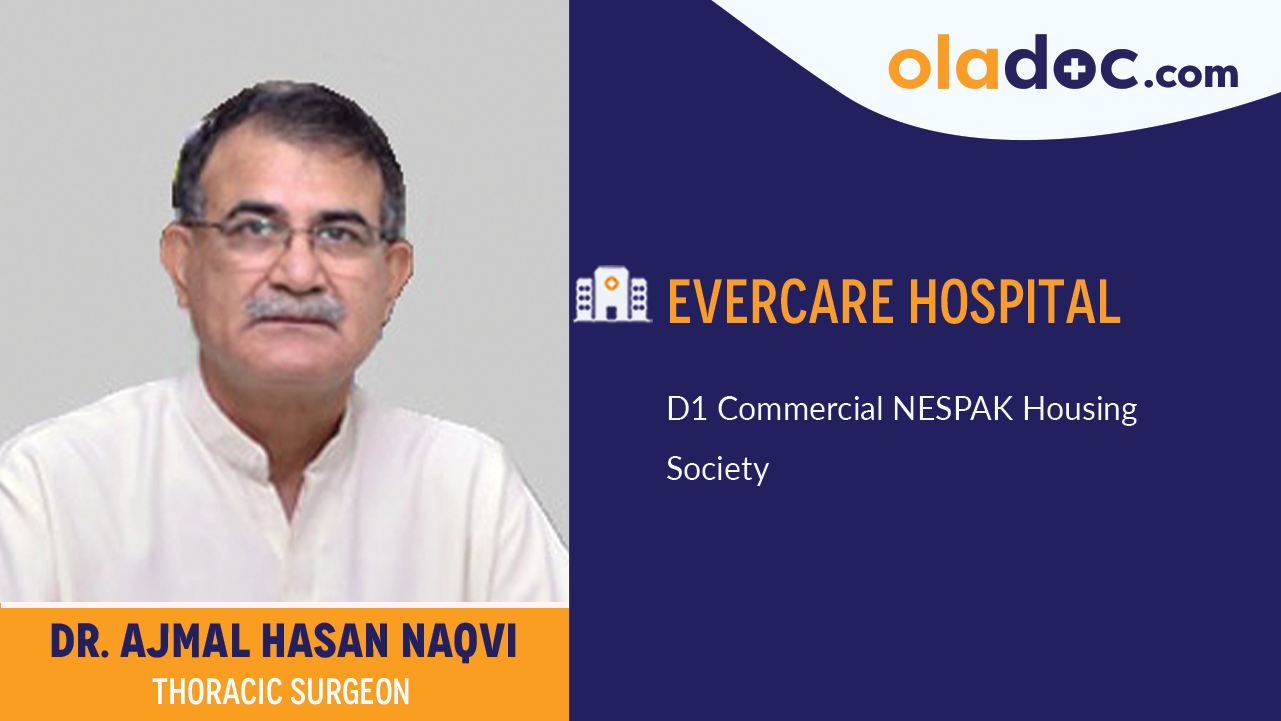 Practice location of Dr. Ajmal Hasan Naqvi